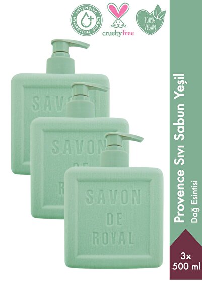 Savon De Royal Provence Luxury Sıvı Sabun Yeşil 500 ml 3 Adet | Dağ Esintisi ...