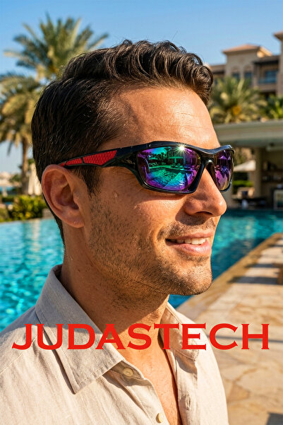 JUDAS G8 Fleece Size Driving Sports Activity Sunglasses - Mirrored Glass