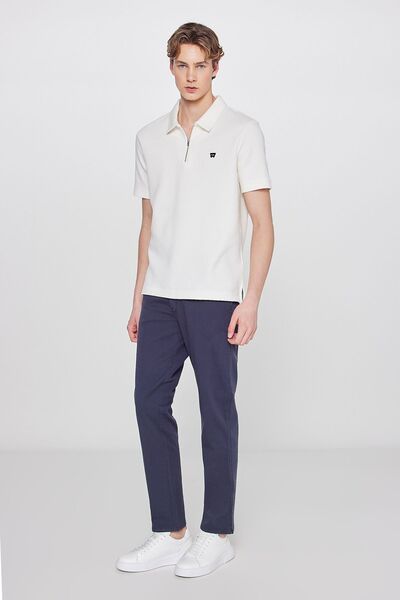 WRANGLER Texas Straight Fit Düz Kesim Normal Bel Lacivert Pamuklu Esnek Pantolon