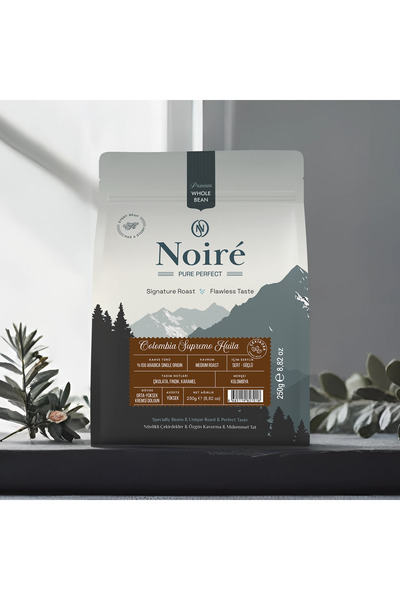 Noire Coffee Noire Colombia Supremo Huila 250g %100 Arabica – Kolombiya Huila...