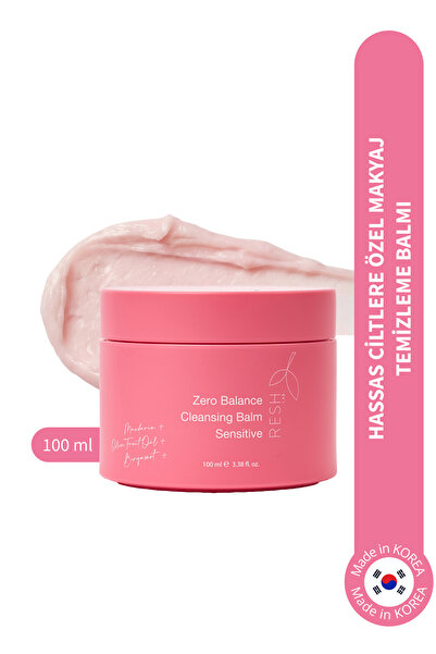 RESH LAB Zero Balance Cleansing Balm Sensitive - Hassas Ciltlere Özel Makyaj ...