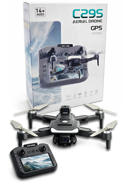 DigiMonster C29S GPS 4K HD Çift Kameralı Drone – 2 KM Menzil – Brushless Moto...