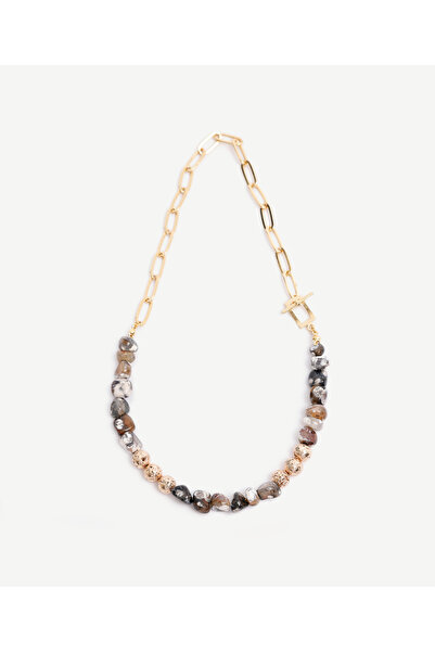 Yargıcı Akik İçerikli Kolye