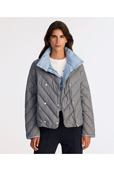 Yargıcı Regular Dik Yaka Uzun Kol Mont