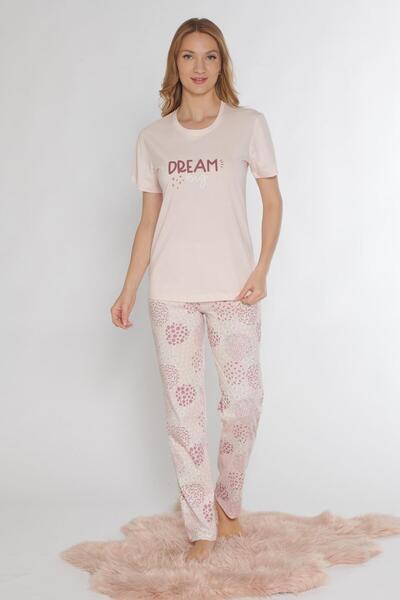 DOWRY Short Sleeve Summer Pajama Set 08-132