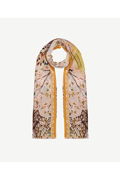 Yargıcı Floral patterned shawl