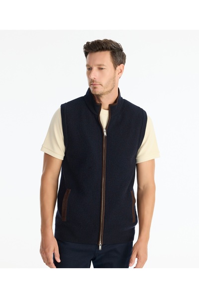 Yargıcı Regular Stand Collar Vest