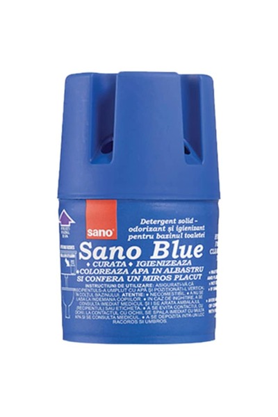 Sano Odorizant Pentru Rezervorul Toaletei Albastru 150G