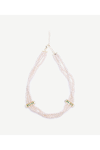 Yargıcı Çok Sıralı İnci Kolye