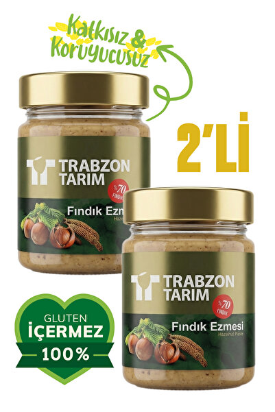 TRABZON TARIM %70 Fındık Ezmesi 300g x 2 Adet