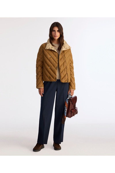 Yargıcı Regular Stand Collar Long Sleeve Coat