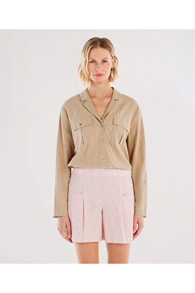 Yargıcı Cep Detaylı Şort