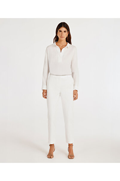 Yargıcı بنطال بقصة مستقيمة عند الكاحل