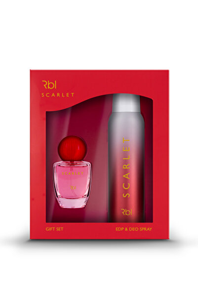 Rebul Scarlet Kofre 50 ml Kadın Parfüm (Deo Spray Hediyeli 150ml)