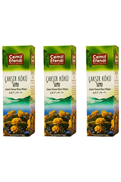 Cemilefendi Çakşır Kökü Suyu 3 Litre %100 Doğal Saf 3x1 Litre