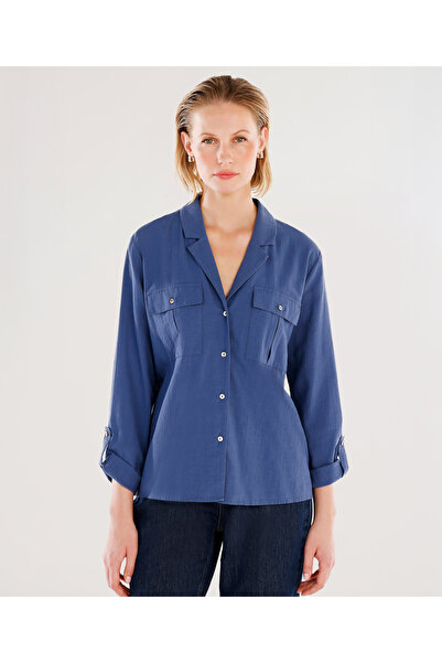 Yargıcı Kolları Apoletli Gömlek