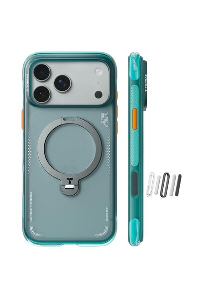 TORRAS حافظة ماجسيف من سلسلة Spin Air متوافقة مع هاتف iPhone 17 Pro - باللون ...