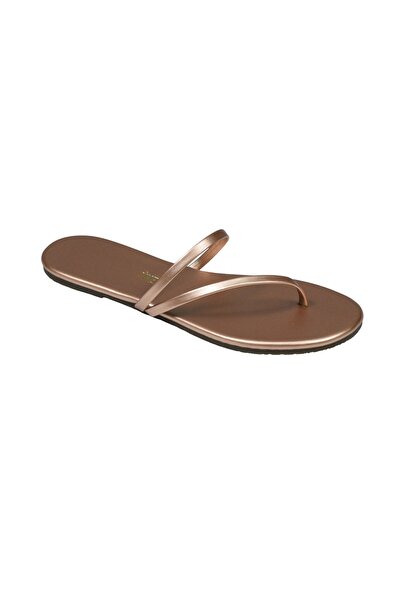 Tkees Flip-flops eleganti și casual pentru femei, Rose, cu o singură curea