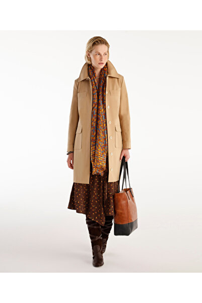 Yargıcı Cep Detaylı Palto