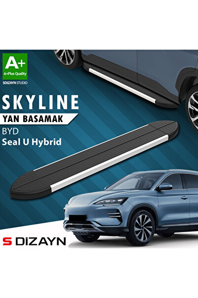 S Dizayn BYD Seal U Hybrid Skyline Aluminyum Yan Basamak 193 Cm 2022 Üzeri A+...