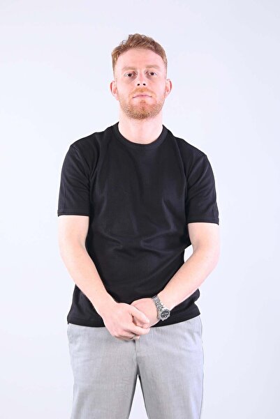 Mckanzie 2915 تي شيرت إنترلوك مزود بإبرة للتفريغ