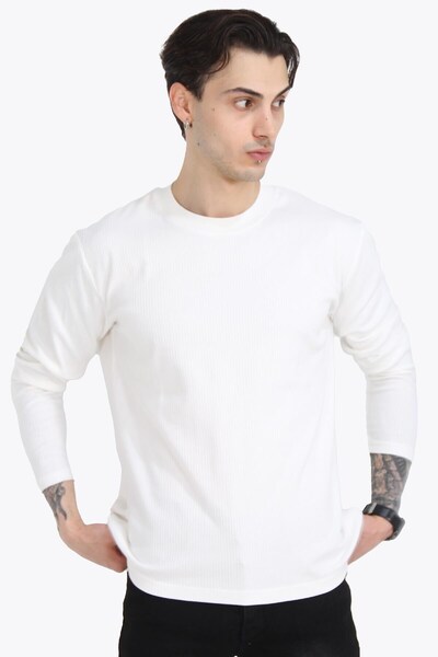 Mckanzie 5503 (5775) Hanorac interlock cu decolteu O cu descărcare prin ac