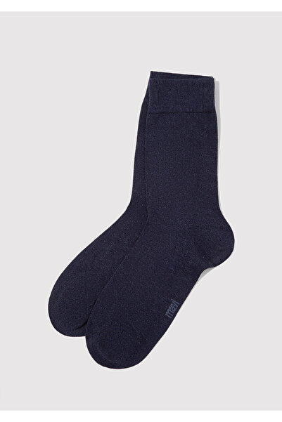 Mavi Marineblaue Socken aus Wollmischung 0912199-35665