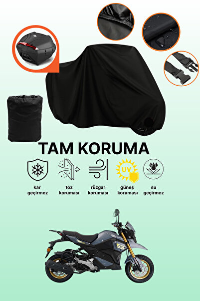 dokaca قماش دراجة نارية متوافق مع يوكي هامر 125 متوافق مع الحقيبة الخلفية الس...