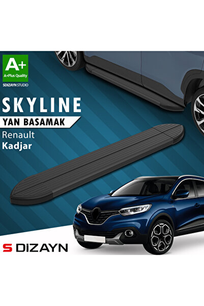 S Dizayn Renault Kadjar Skyline Siyah Yan Basamak 173 Cm 2015-2022 A+ Kalite ...