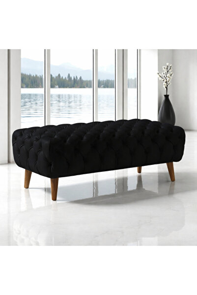 Smarto relax Swiss Style Puf, Babyface Kaplama, 100X50X45 cm, Pelastik Ayaklı...