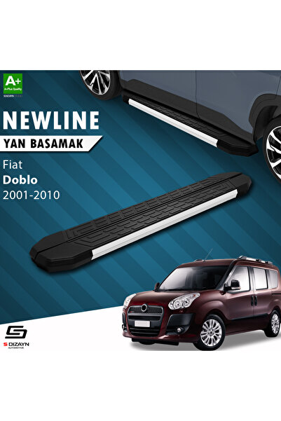 S Dizayn Fiat Doblo NewLine Aluminyum Yan Basamak 183 Cm 2001-2010 A+ Kalite ...
