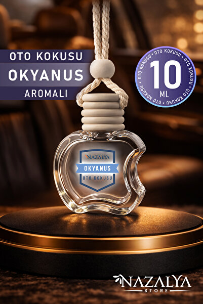 Nazalya Oto Araç Kokusu Okyanus Aromalı Araba Ortam Parfümü 5ml