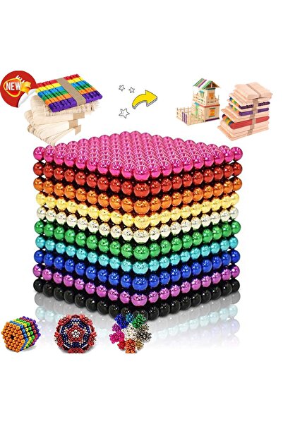 biyeniliklazim Boncuk Mıknatıs Bilye Neocube Sihirli Toplar Zeka Geliştirici ...