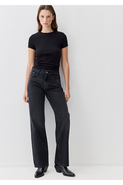 Mavi Lovely Jeans Extra Koyu Gri Smoke Jean Pantolon 1012645-90497