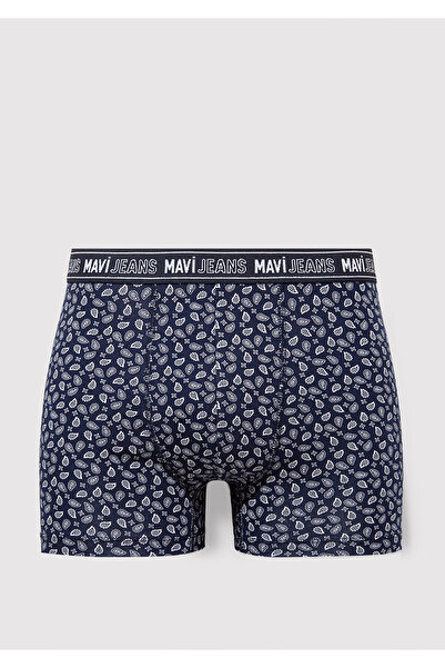 Mavi Baskılı Lacivert Boxer 0911633-70500