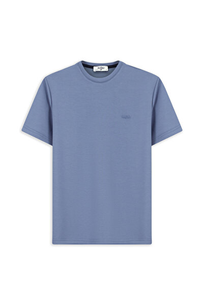 Kiğılı T-shirt με λαιμόκοψη ποδηλάτου, κανονική εφαρμογή, κεντημένο, ελαστικό...