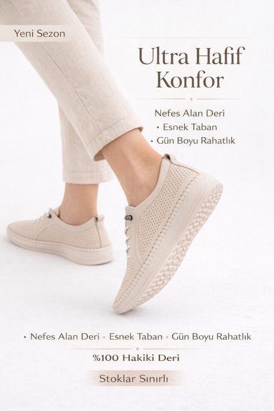 D&M DANİ&MARCA Pantofi de damă din piele naturală, pantofi casual de damă, și...