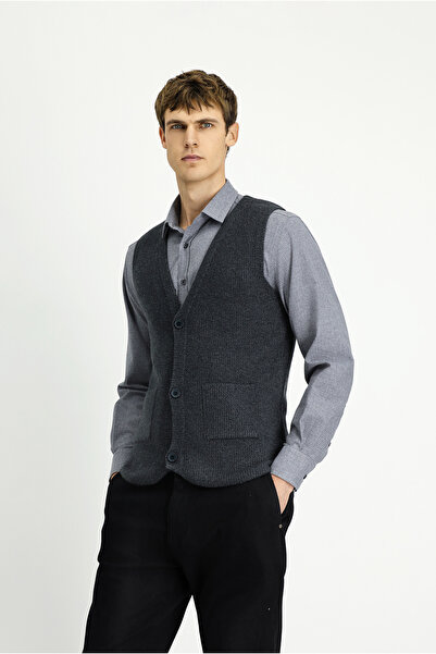 Kiğılı Πλεκτό γιλέκο V-Neck
