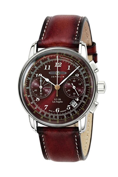 Zeppelin Ceas bărbătesc 7614-6, cuarț, 43mm, 5ATM