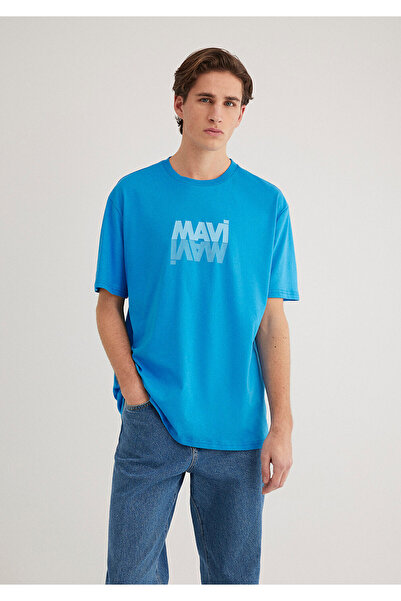 Mavi T-Shirt Loose Fit s potištěným logem 0611311-70772