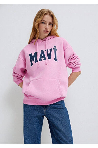 Mavi Rosa Sweatshirt mit Kapuze und Logo-Print1600361-71038