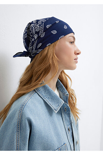Mavi Printed Navy Blue Bandana 1911810-70491