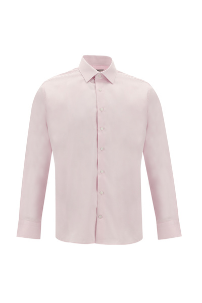 Kiğılı Uzun Kol Slim Fit Dar Kesim Klasik Nano Care Su İtici Leke Tutmaz 4 Me...