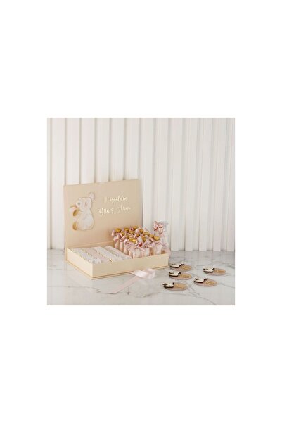 Çikolata Atölyesi Elit Marka Tavşan Temalı Kutuda Çikolata, Mini Kolonya Şişe...