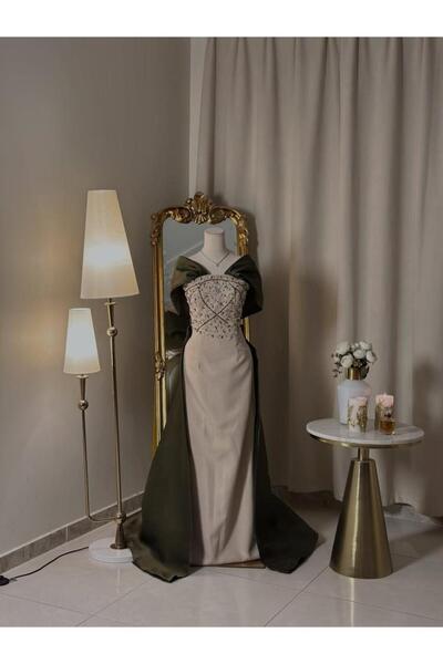 vanus fashion 6524-فستان سهرة طويل