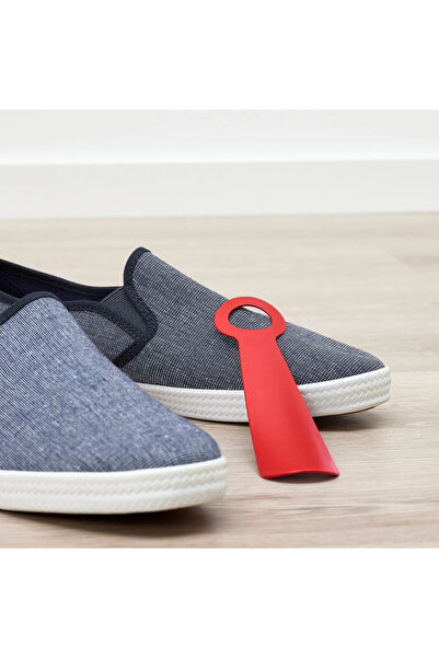 IKEA Parlak Kırmızı Ayakkabı Çekeceği, Taşınabilir Küçük Kerata, 18 cm