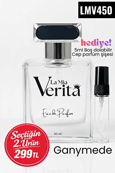 la mia verita Ganymede parfüm Uniseks Odunsu Baharatlı LMV450 Yüksek Kalıcılı...
