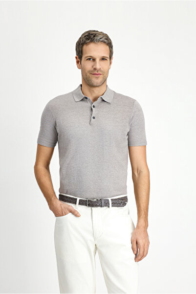 Kiğılı Tricou din bumbac cu gât polo cu croiala normală