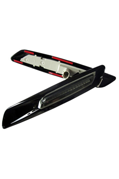Xenon Bright Set de 2 semnalizatoare LED negre pentru aripi BMW E60, E61, E90...