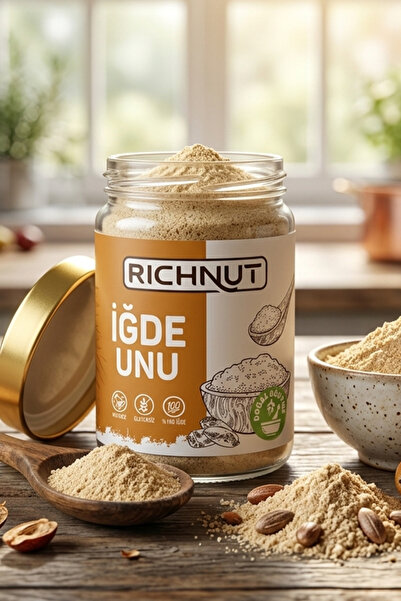 RİCHNUT İğde Çekirdeği Unu 120 gr